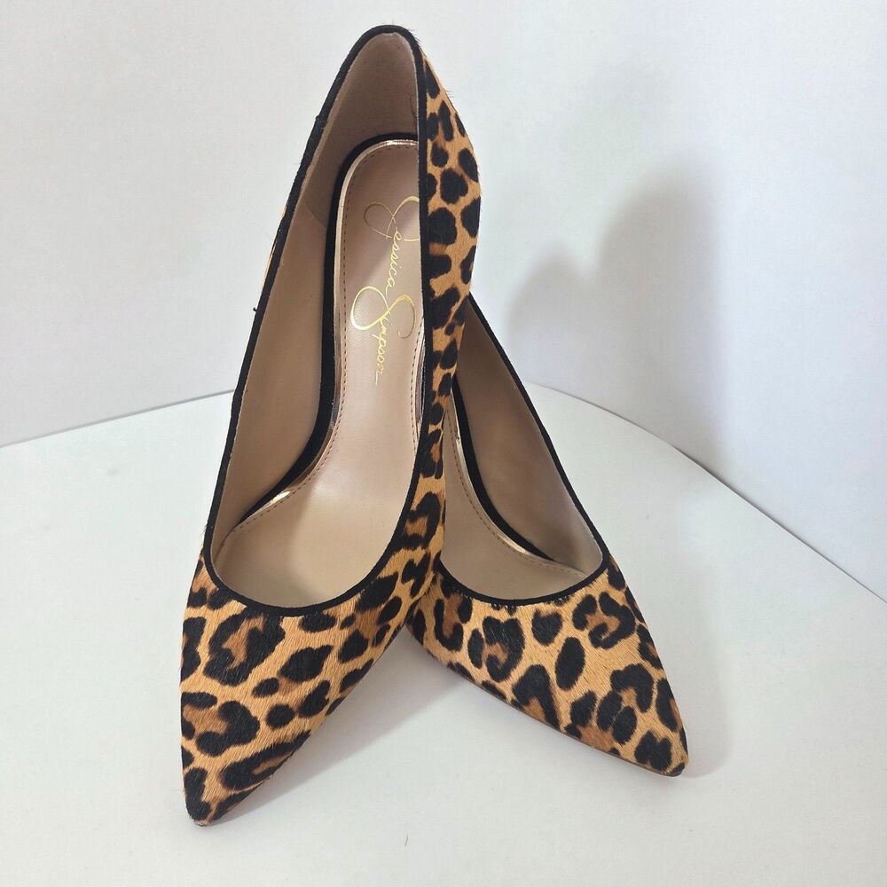 Jessica Simpson Leopard Print Pump